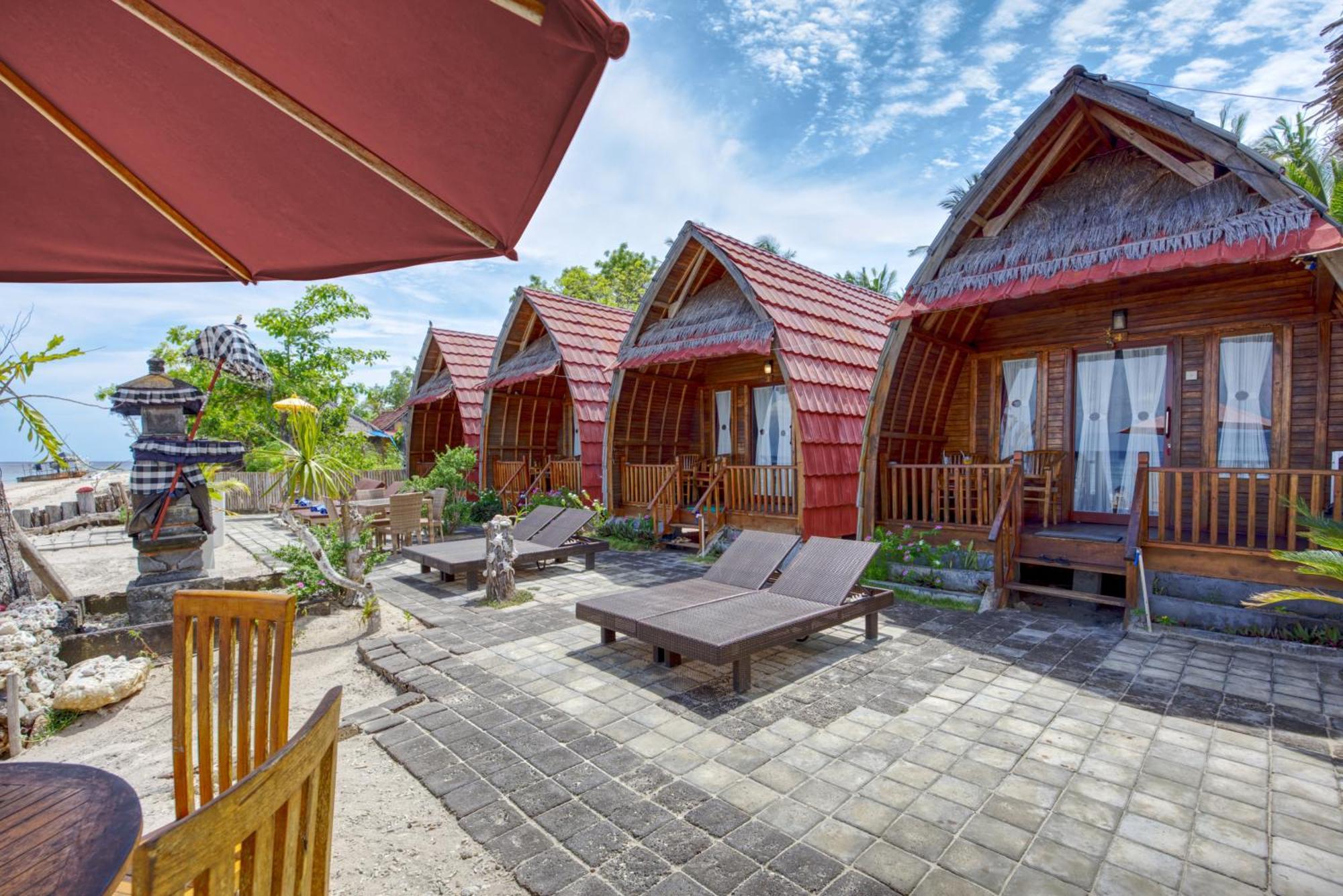 Santen Beach Bungalows Ped Экстерьер фото